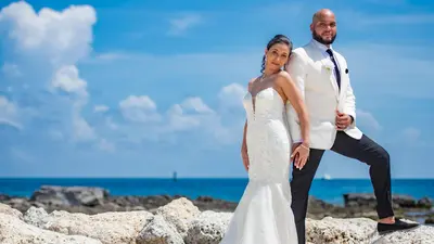 Married at the beach