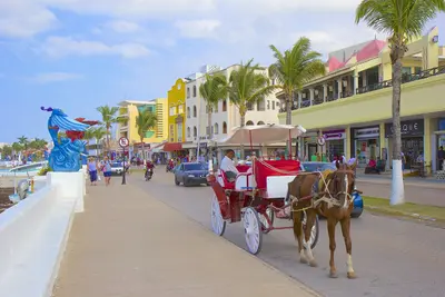 Street in Cozumel