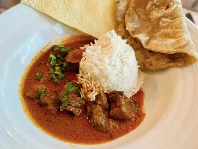 Curried Lamb Rogan Josh