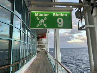 Muster station