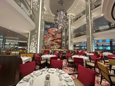 Utopia of the Seas main dining room