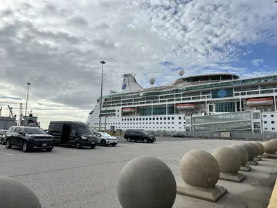 Vision of the Seas docked in Baltimore, Maryland