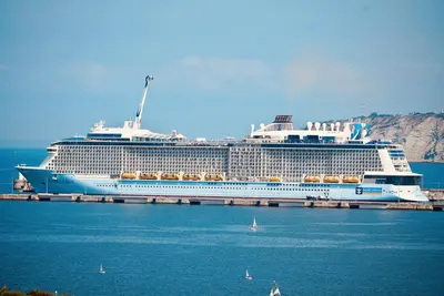 Anthem of the Seas in Bilbao. Photo by Matthew Woolner