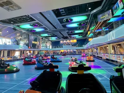 Bumper cars on Odyssey