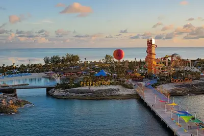 Aerial view of CocoCay