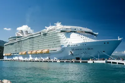 Royal Caribbean's Harmony of the Seas in Labadee