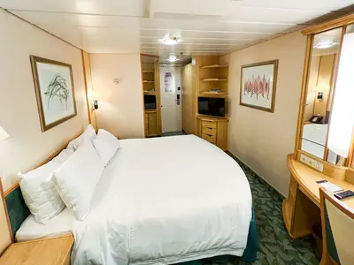 Inside cabin bed