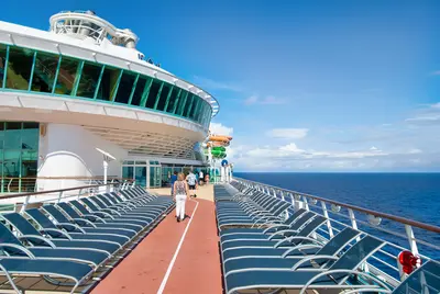 Liberty of the Seas pool deck