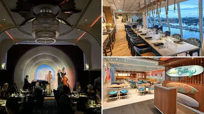 I tried Icon of the Seas restaurants