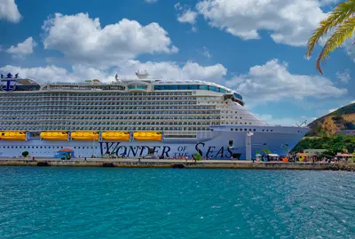 Wonder of the Seas in St Thomas