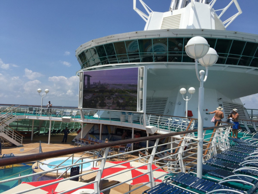 Majesty of the Seas refurbished pool deck | Royal Caribbean Blog