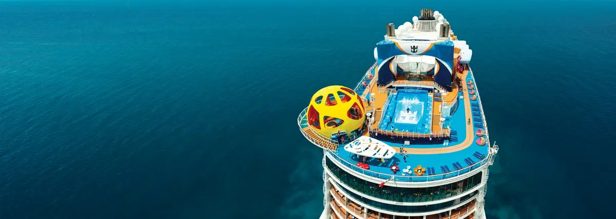 Odyssey of the Seas aerial