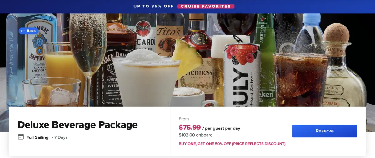 cruise-planner-deluxe-beverage-package-sale cruise-planner-deluxe-beverage-package-sale