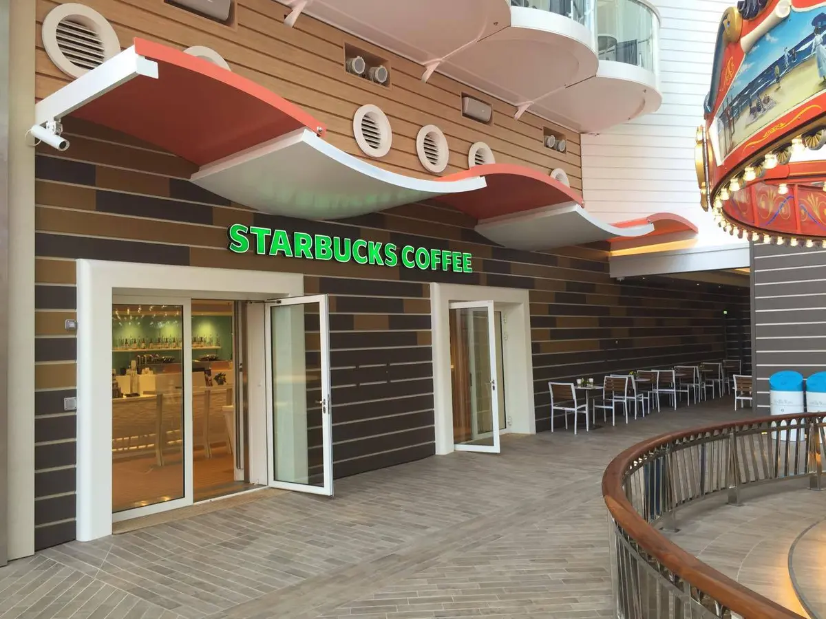 Starbucks on Harmony of the Seas