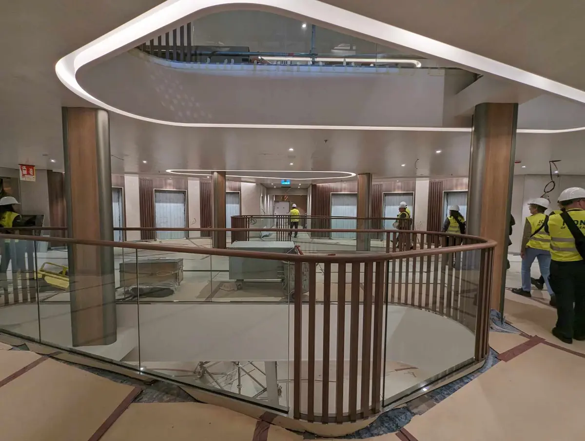 Hallway on Icon of the Seas