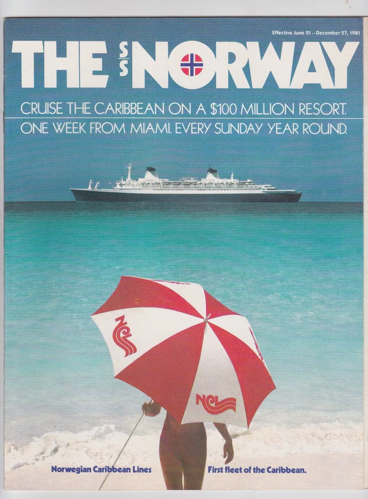 SS Norway poster