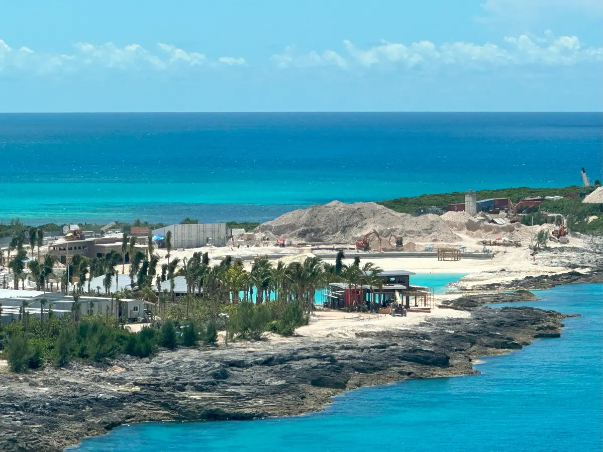 Hideaway Beach construction