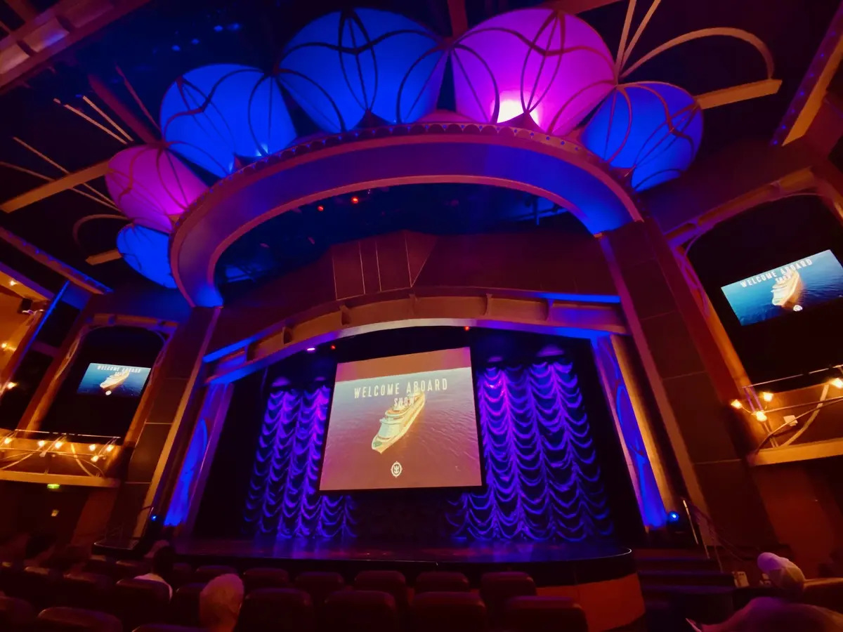 The Lyric Theatre on Adventure of the Seas The Lyric Theatre on Adventure of the Seas