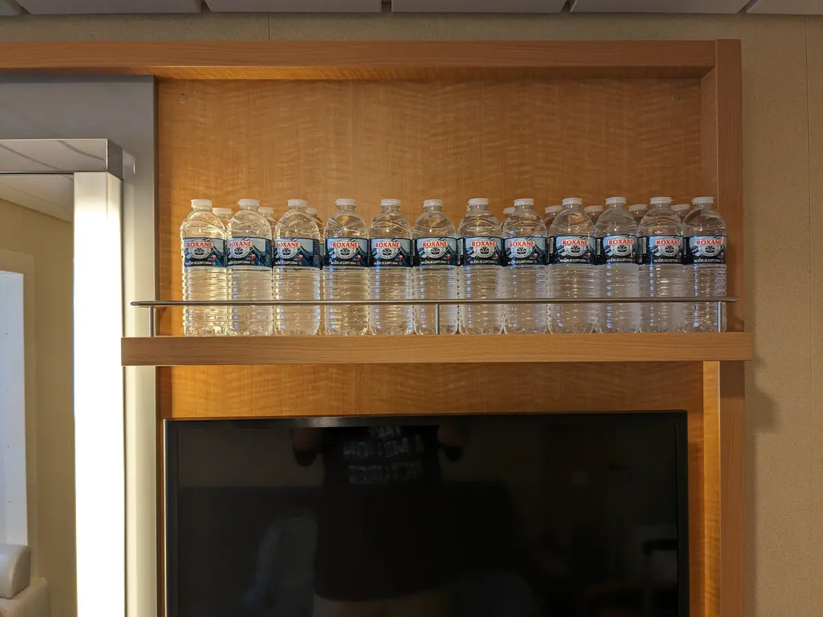 Waters in stateroom