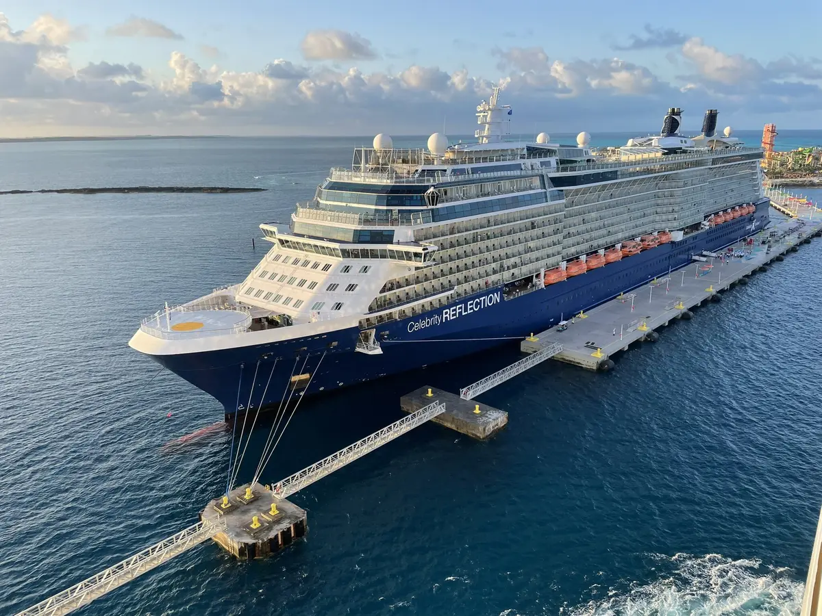 Reflection-Docked-CocoCay Reflection-Docked-CocoCay