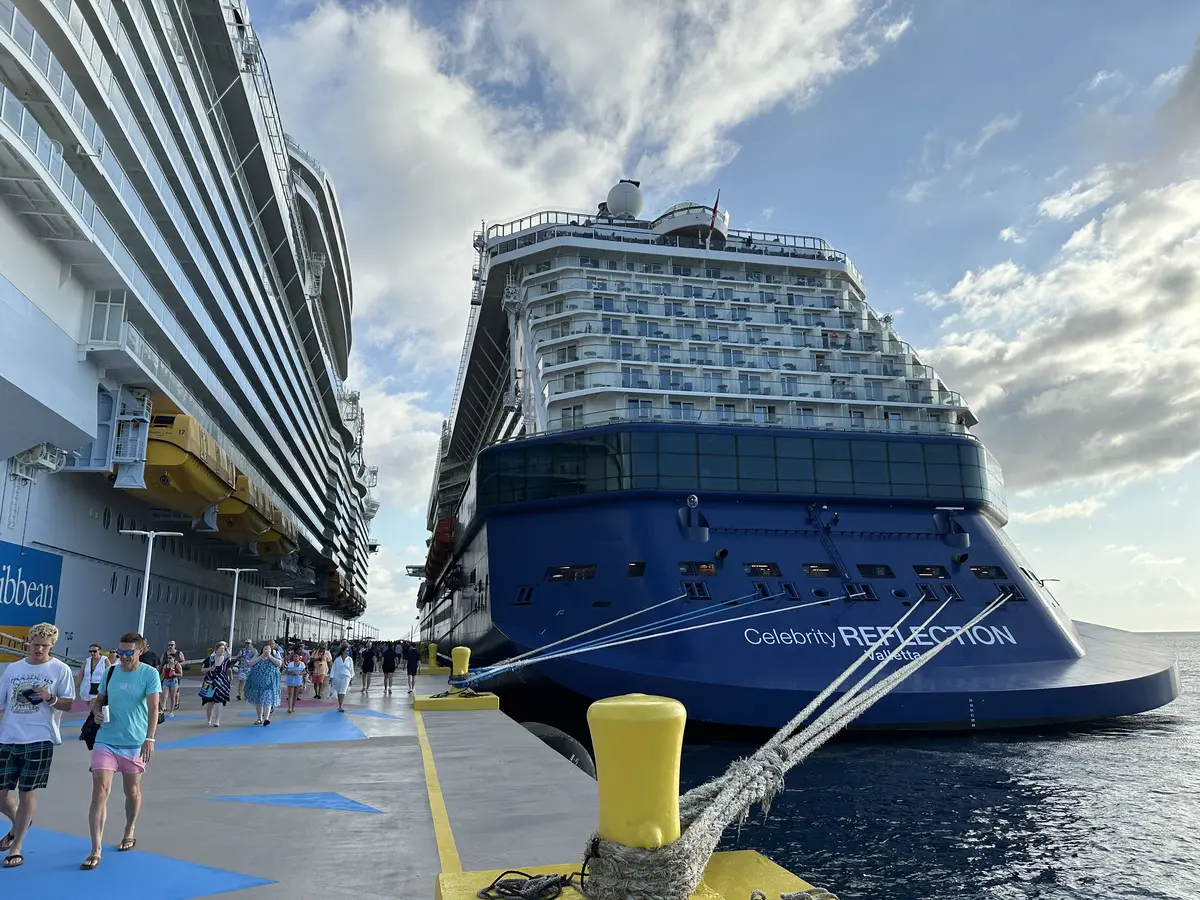 Reflection-Docked-CocoCay Reflection-Docked-CocoCay