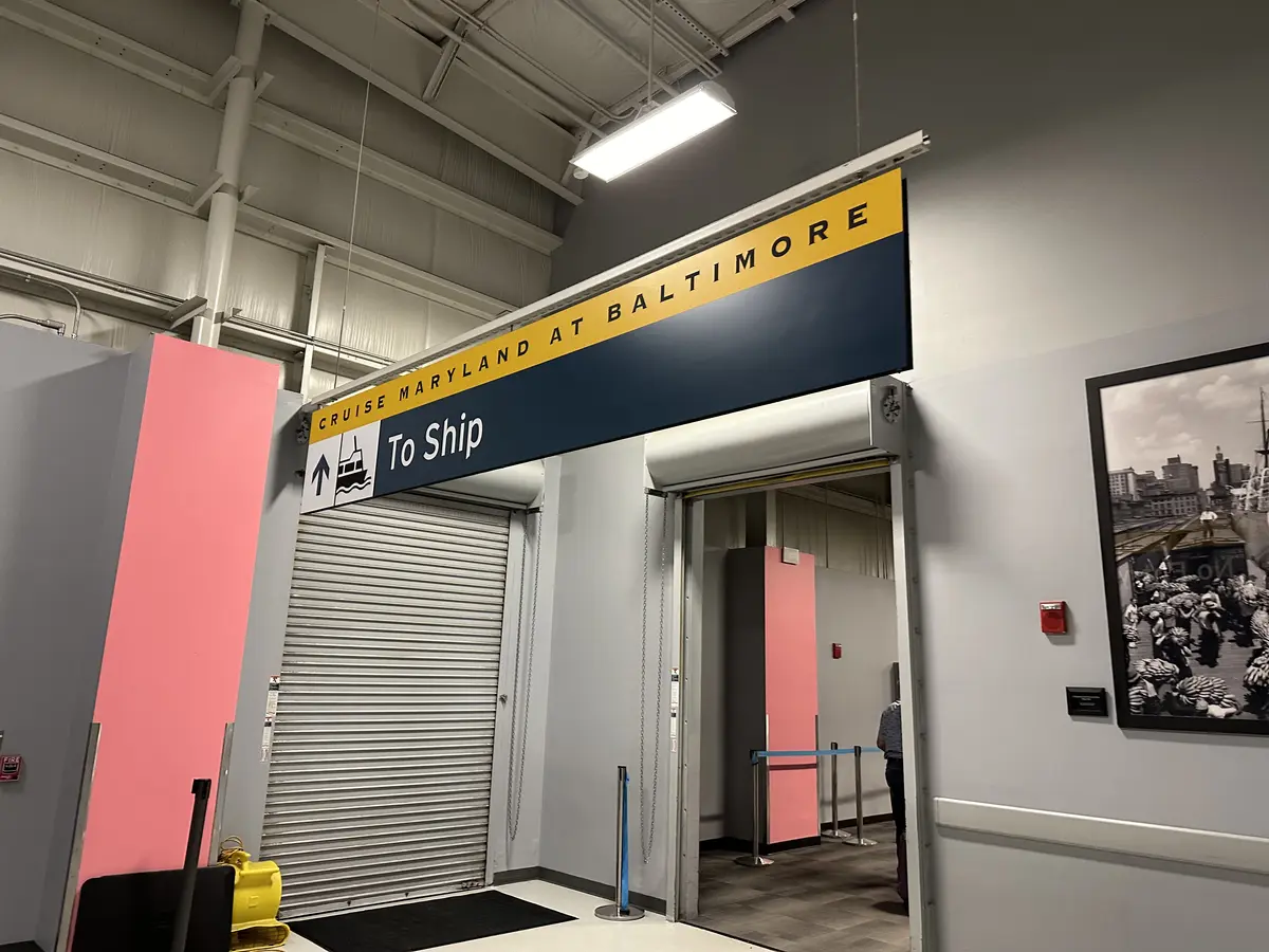 Baltimore-Terminal-4 Baltimore, Maryland, cruise terminal