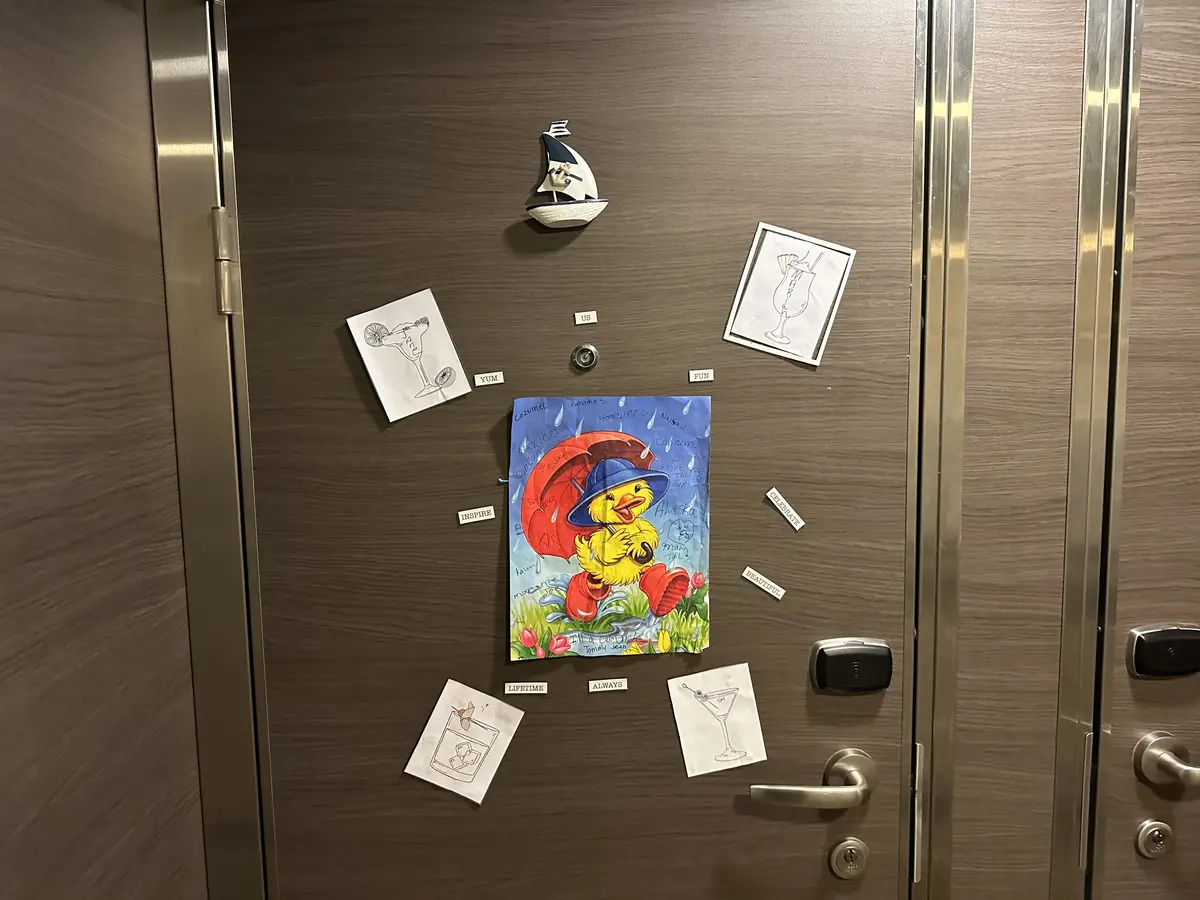 Cruise-Cabin-Decor-Quantum-8 Homemade cruise cabin decor on Quantum of the Seas