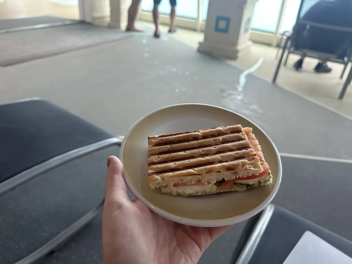Park-Cafe-Lunch-Vision Sandwich from Park Cafe on Vision of the Seas