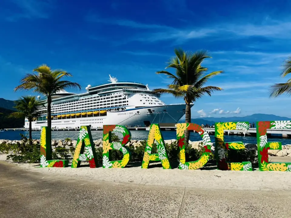 Adventure of the Seas in Labadee