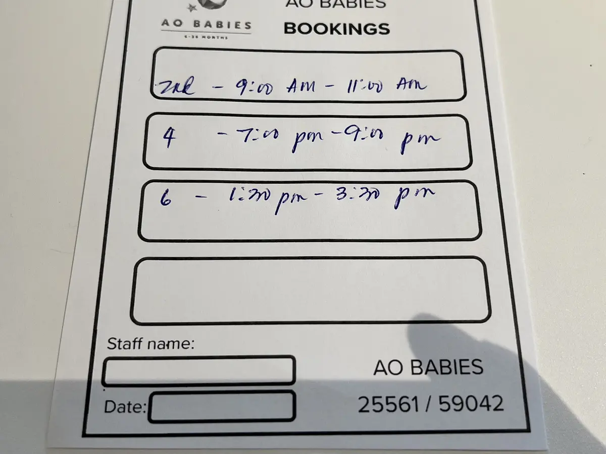 Icon Adventure Babies Time Slots Icon Adventure Babies Time Slots