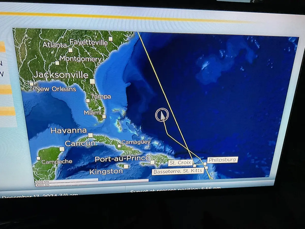 Vision of the Seas map