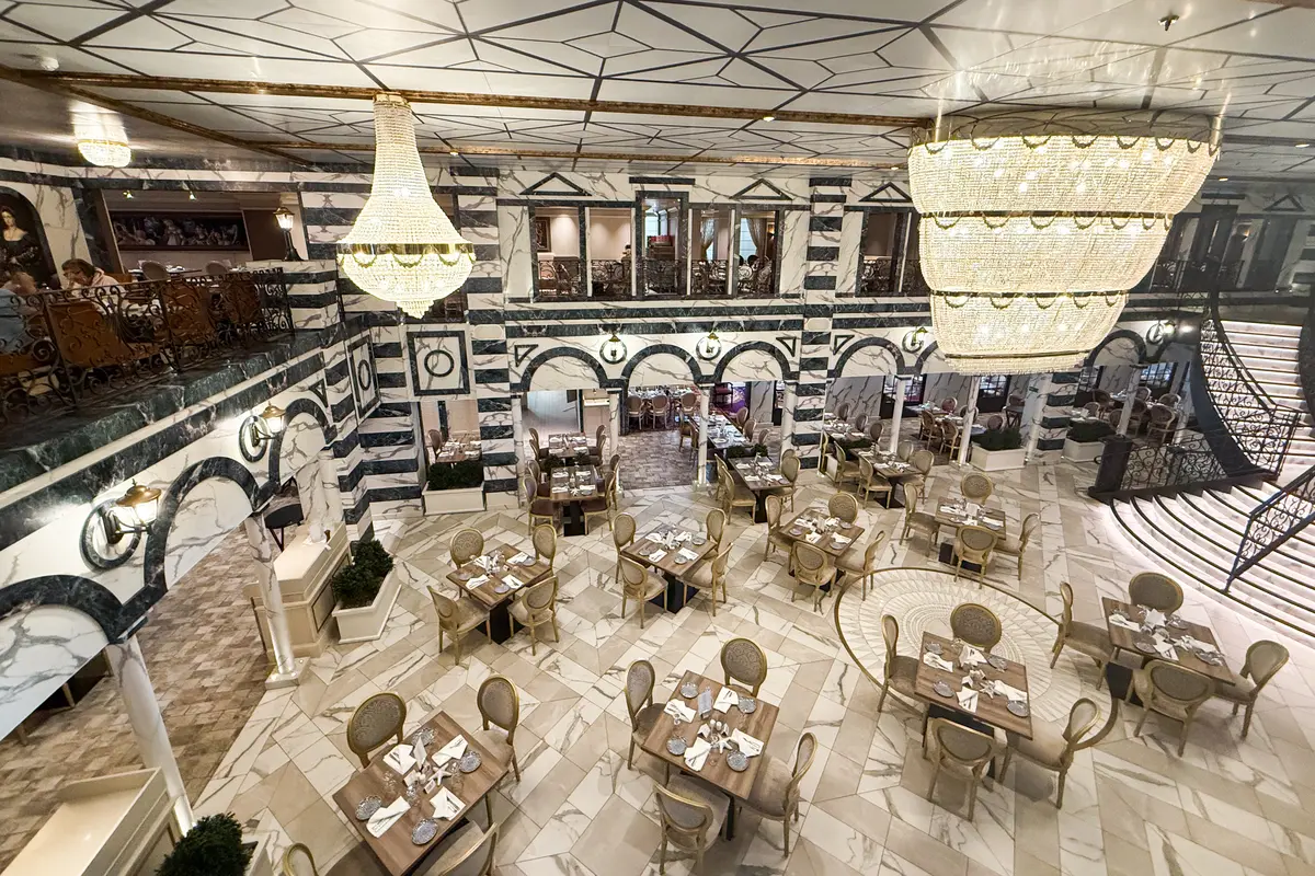 Main Dining Room on Carnival Firenze cruise ship