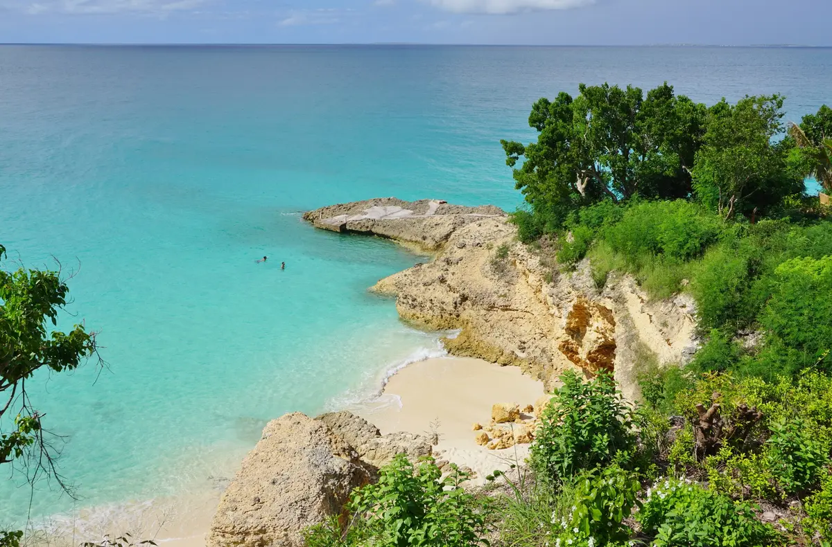 Meads Bay beach in Anguilla