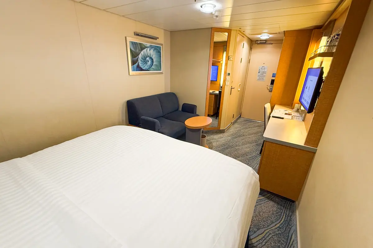 interior cabin on Allure of the Seas