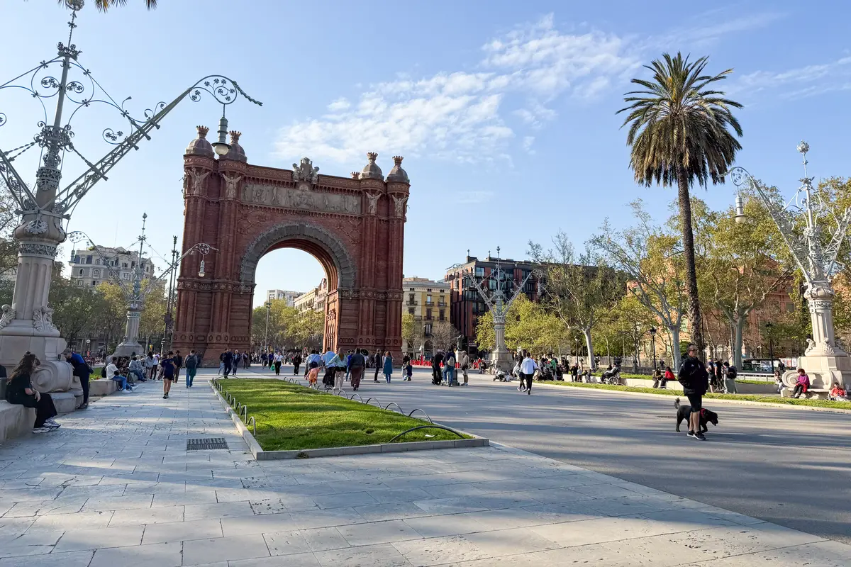 Arc de Triomf in Barcelona