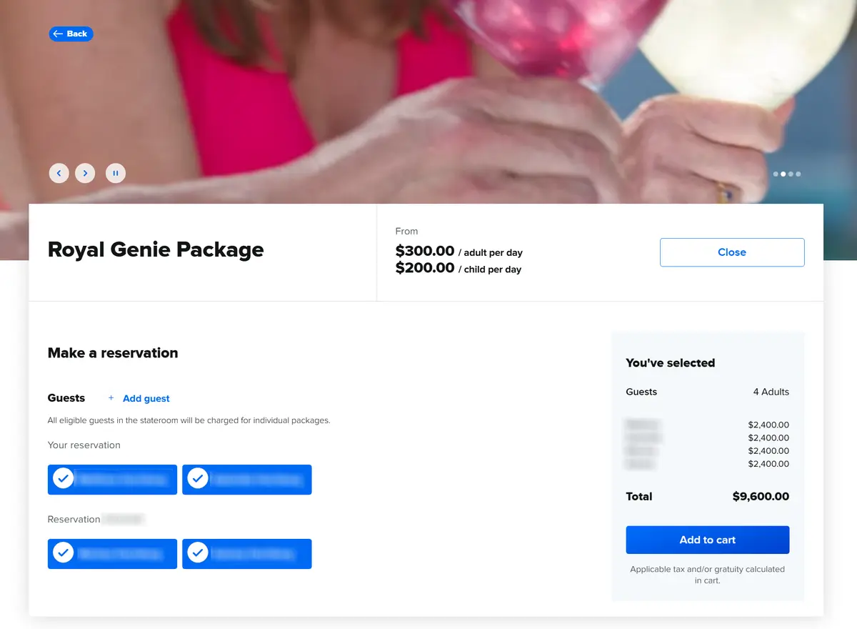 Royal Genie package