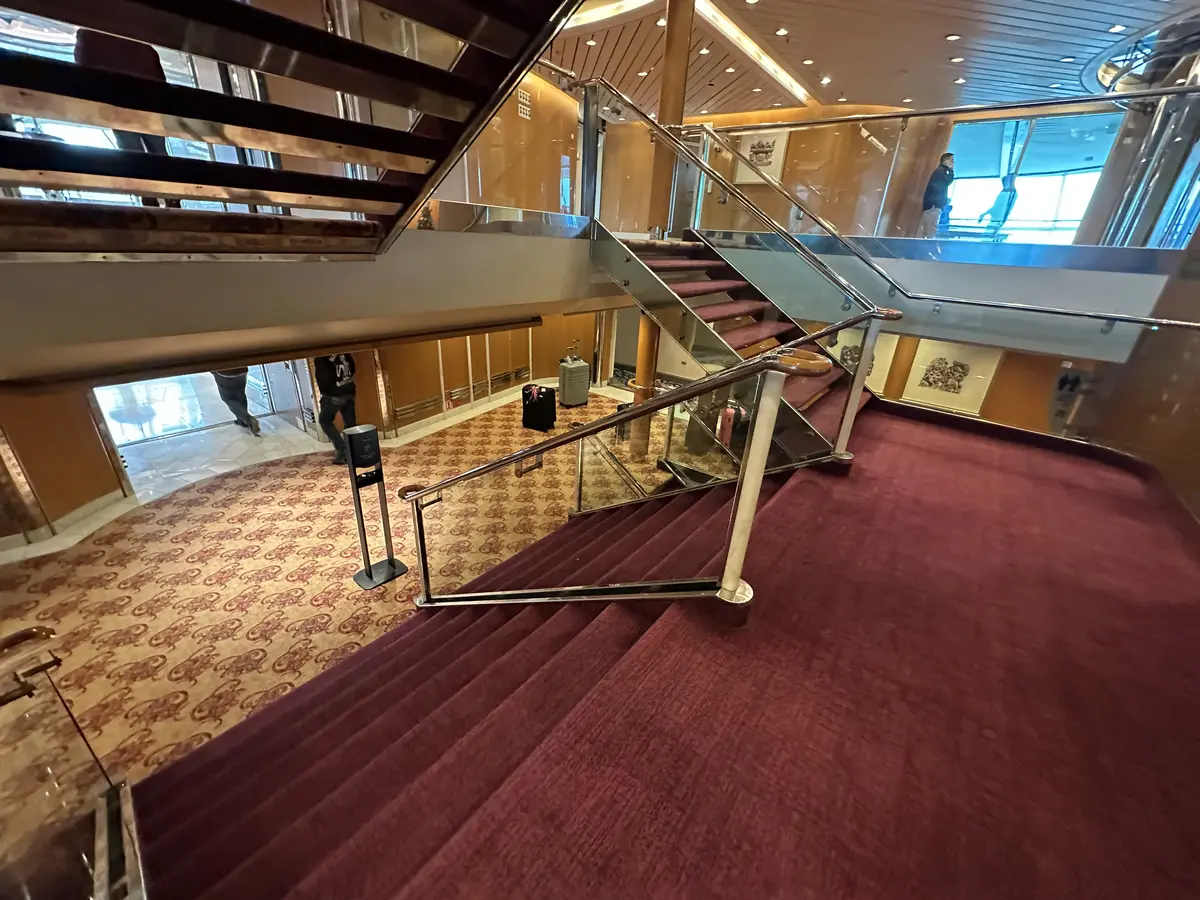 Staircase on Enchantment of the Seas