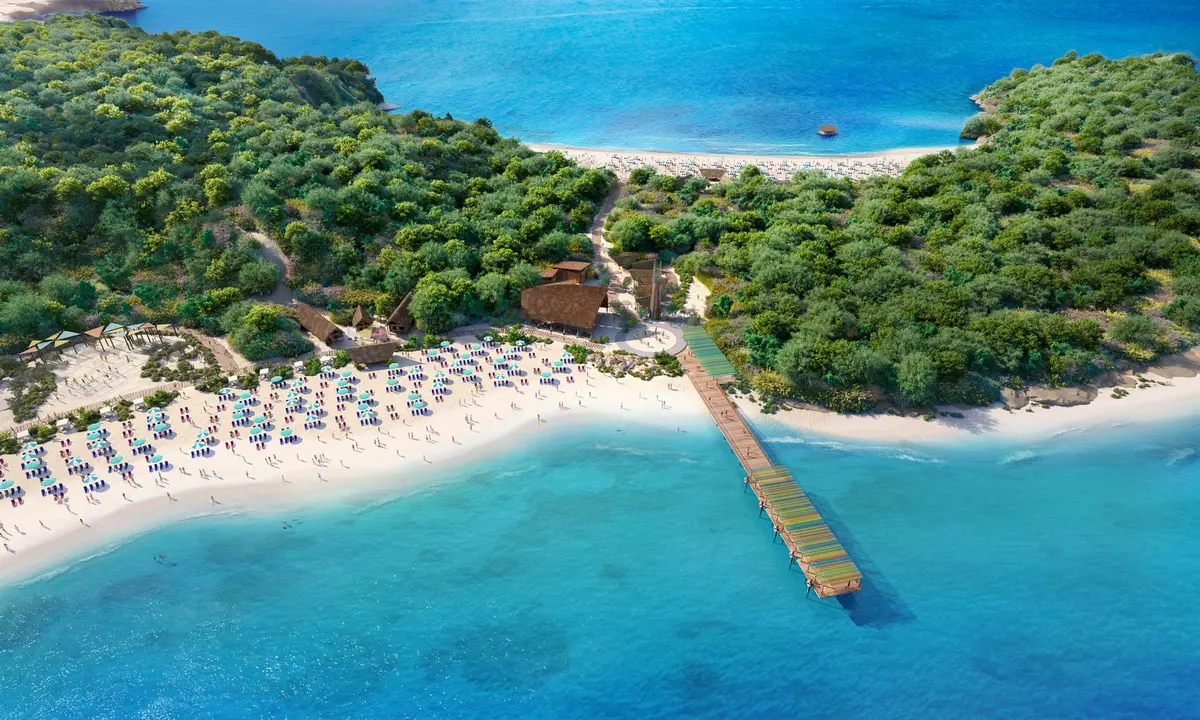 Beach render in Lelepa