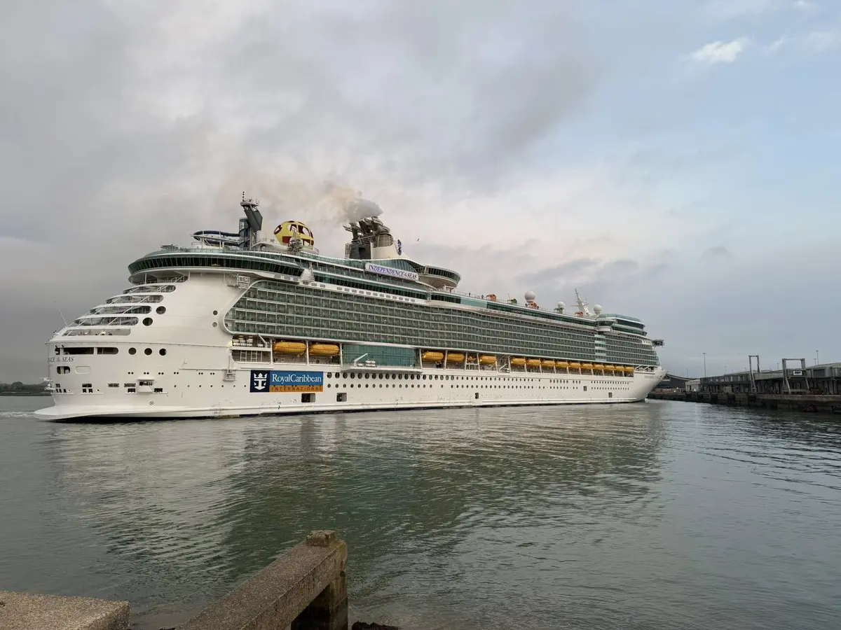 Independence of the Seas in Southampton