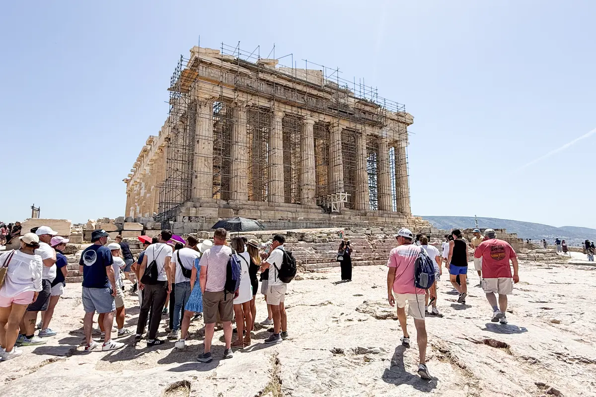 Acropolis in Athens Greece