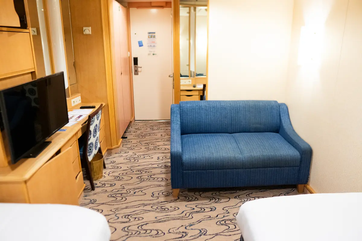 Interior cabin on Explorer of the Seas