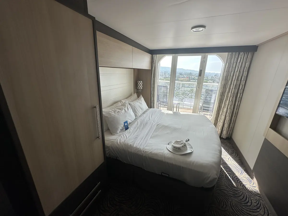 Bed on Ovation of the Seas