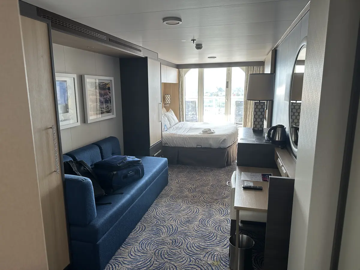 Balcony room on Ovation of the Seas