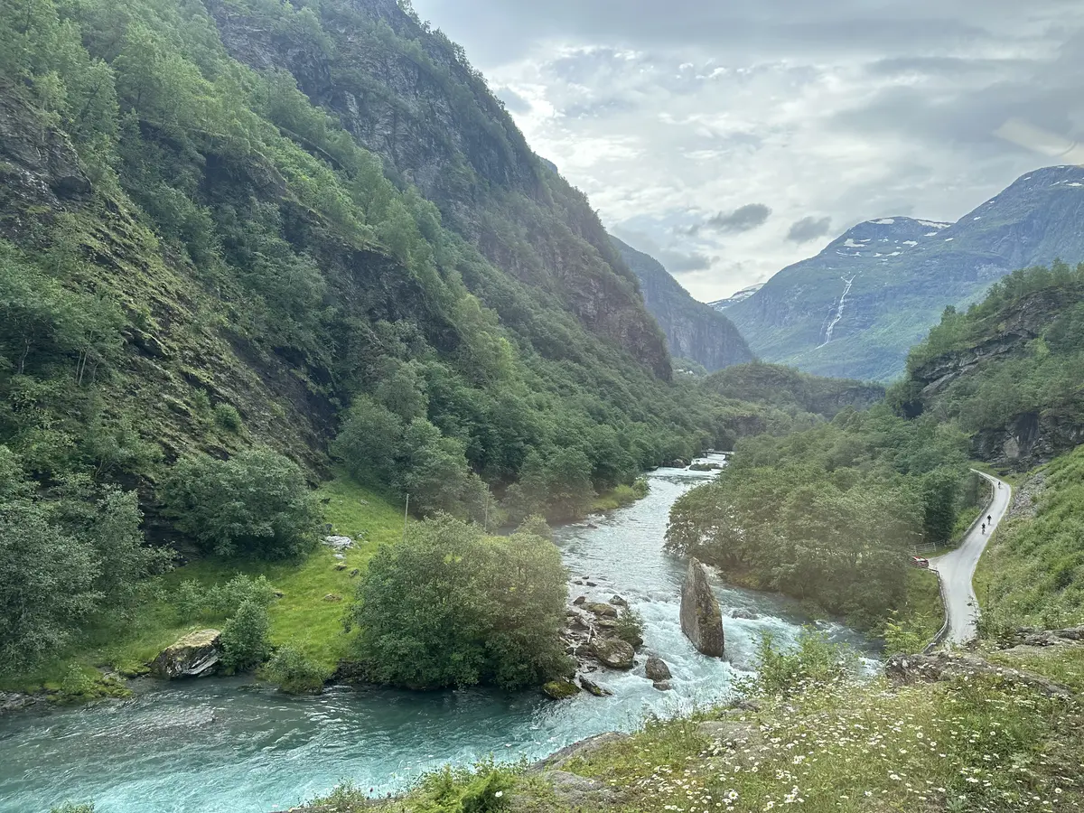 Flam railway view