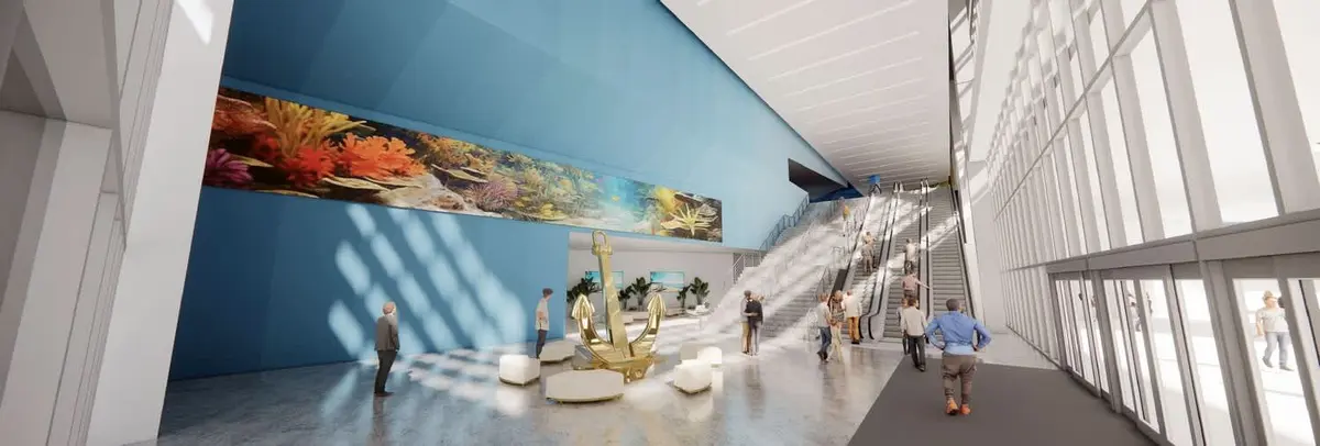 Rendering of Terminal G