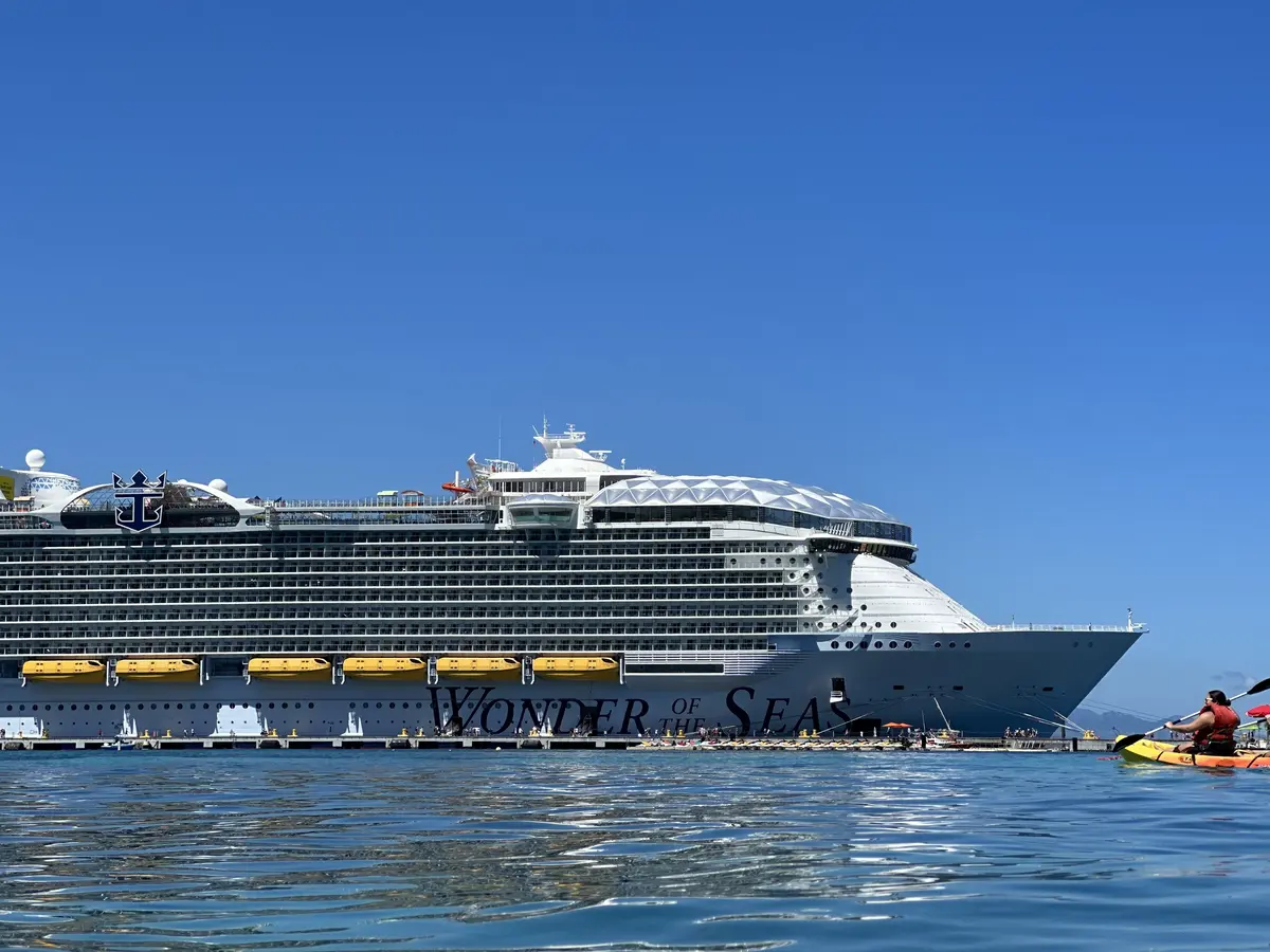 Wonder of the Seas in Labadee