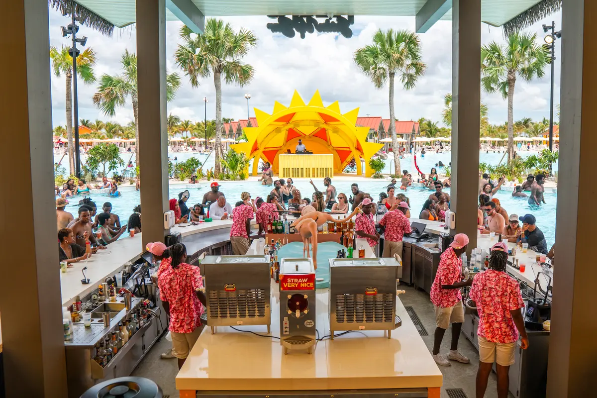 Long Necks Swim Up Bar at Celebration Key