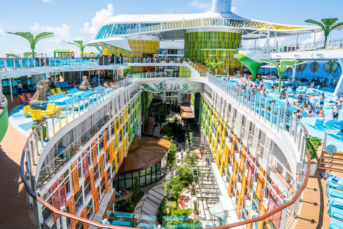 pool deck on Star of the Seas