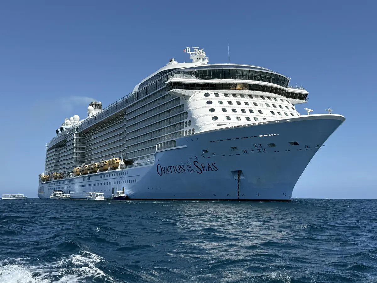 Ovation of the Seas tendering