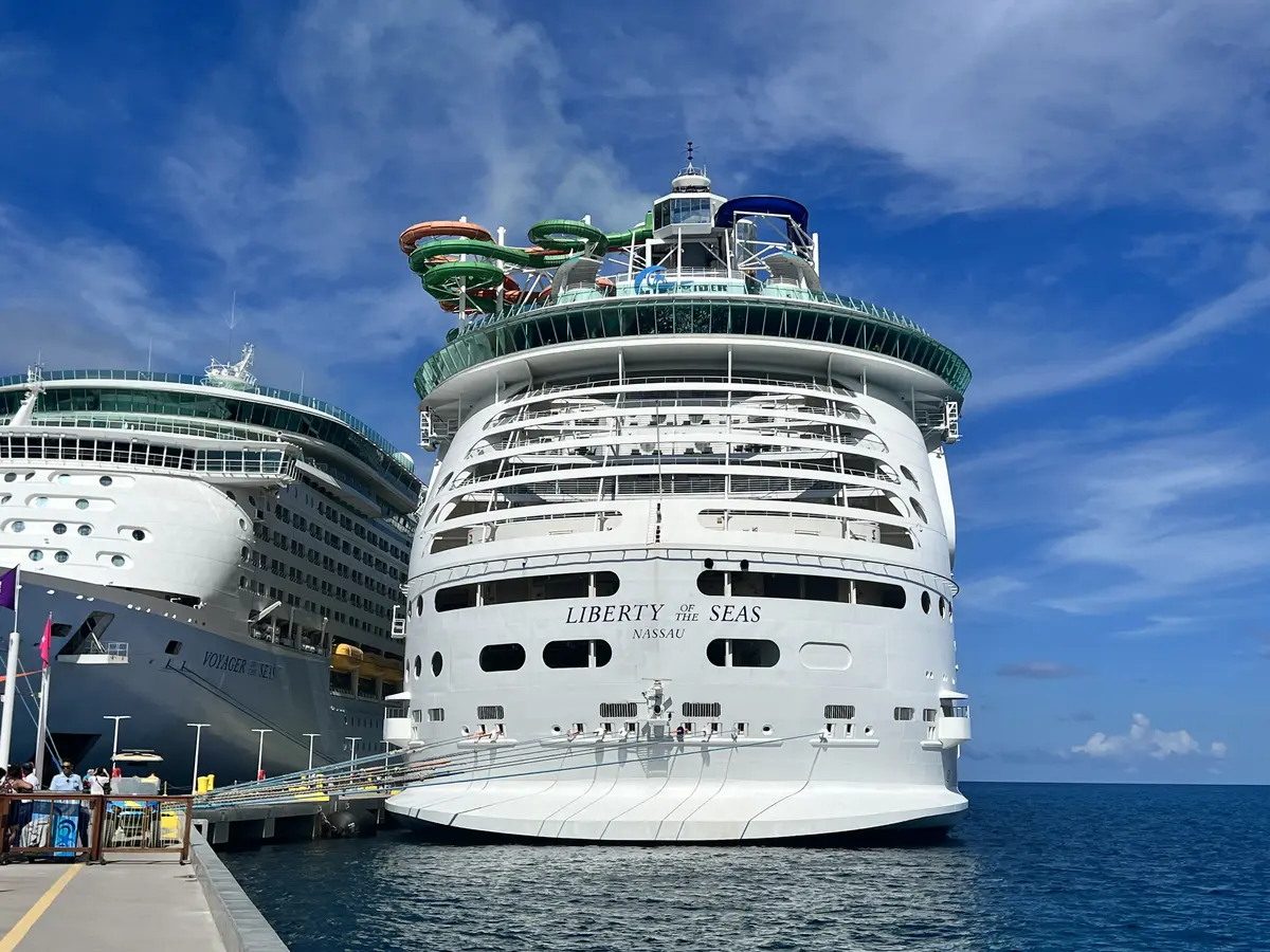 Liberty of the Seas docked